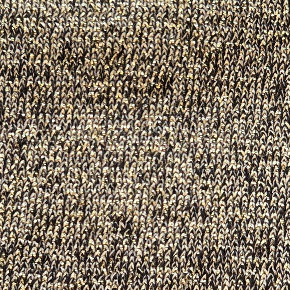 Lane Bryant Metallic Gold Black Tie Front Cardigan Sweater 14/16 - Picture 2 of 11